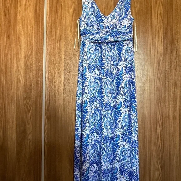 70s mini dress 70s Blue Chiffon Babydoll Mini Dress main image 1